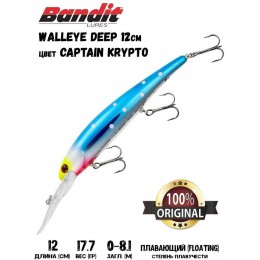 Воблер Bandit Walleye Deep цвет CAPTAIN KRYPTO