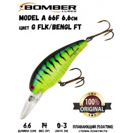 Воблер Bomber Model A B07A цвет G FLK/BENGL FT