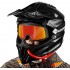 Очки поляризационные горнолыжные Tagrider IMN-007-45 Gold Red Mirror Ski Winter