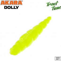 Силиконовая приманка Akara Trout Time DOLLY 1.8" Cheese цвет 04Y (10 шт.)