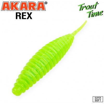 Силиконовая приманка Akara Trout Time REX 2.5 Cheese цвет 452 (10 шт.)