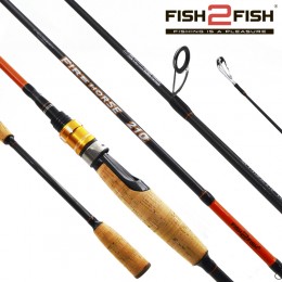 Спиннинг Fish2Fish Fire Horse M 210cм 10-35гр Medium