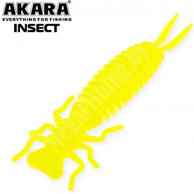 Силиконовая приманка Akara Insect 50 цвет 04Y (5 шт.)