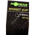 Клипса для опарыша Korda Maggot Klip Extra small (10шт)
