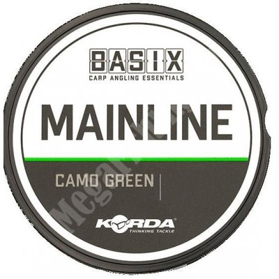 Леска Korda Basix Main Line Camo green 500м 0,35мм