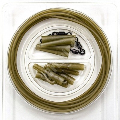 Набор безопасная клипса Korda Lead Clip Action Pack Clay