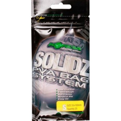 ПВА-пакет Korda Solidz Bags S 55x110мм (25шт)