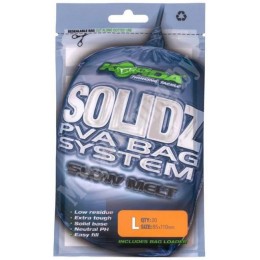 ПВА-пакет Korda Solidz Slow Melt PVA Bags L 85х110мм (20шт)