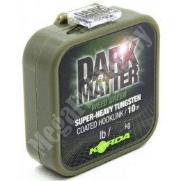 Поводочный материал Korda Dark Matter Tungsten Coated Braid Weed Green 10м 18lb