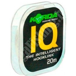 Поводочный материал Korda IQ The Intelligent Hooklink 20м 10lb