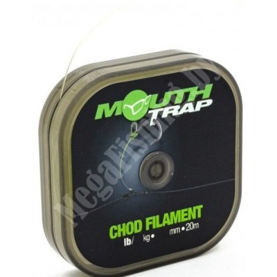 Поводочный материал Korda Mouth Trap 20м 25lb 0,53мм