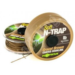 Поводочный материал Korda N-Trap Soft Gravel 15lb 20м