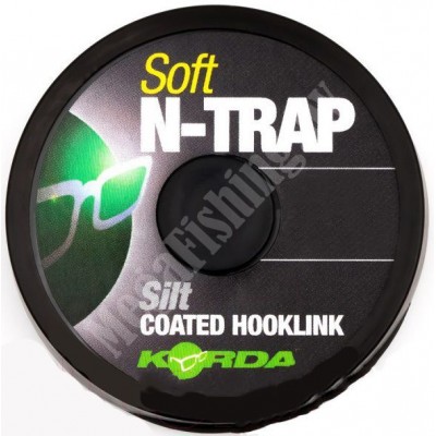 Поводочный материал Korda N-Trap Soft Silt 15lb 20м