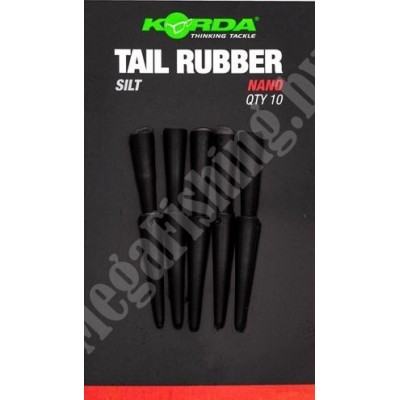 Противозакручиватель конусный Korda Tail Rubber Nano Silt (10шт)