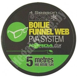 Сетка PVA запасная Korda Boilie Funnel Web Hexmesh 5м