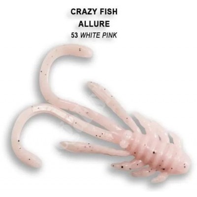 Силиконовая приманка Crazy Fish Allure 1.6" цвет 53 (8 шт)