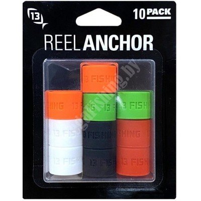 Катушкодержатель 13 Fishing Anchor Reel Wrap Multi Color (10шт)