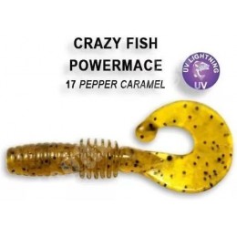 Силиконовая приманка Crazy Fish Power mace 1.6" цвет 17 (8 шт) кальмар