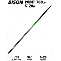 Маховая удочка Bison Point б/к 7м 5-20гр