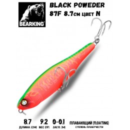 Воблер Bearking Black Poweder 87F цвет N