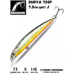 Воблер Bearking Durya 73SP цвет J