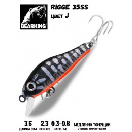 Воблер Bearking Rigge 35SS цвет J