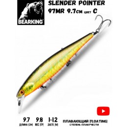 Воблер Bearking Slender Pointer 97 F цвет C