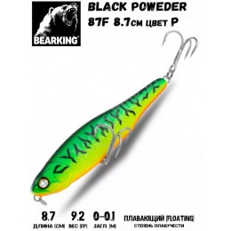 Воблер Bearking Black Poweder 87F цвет P