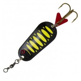 Блесна DAM FZ Standard Spoon 45мм 16гр цвет S Fluo Red/Black Uv