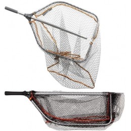 Подсачник Savage Gear Pro Folding Rubber Mesh Landign Net L 65x50см