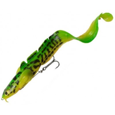 Силиконовая приманка Savage Gear 3D Burbot Shallow 250 цвет SS Firetiger