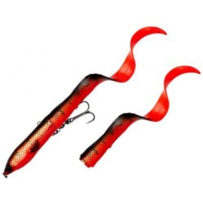 Силиконовая приманка Savage Gear 3D Hard Eel 2+1 170 цвет SS Red N Black