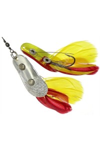Блесна DAM FZ Weedless Spoon 55мм 22гр цвет S Silver/Gold