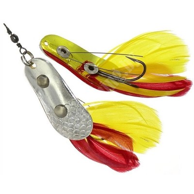 Блесна DAM FZ Weedless Spoon 45мм 16гр цвет S Silver/Gold