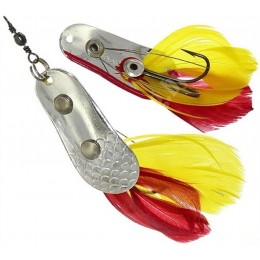 Блесна DAM FZ Weedless Spoon 45мм 16гр цвет S Silver/Silver