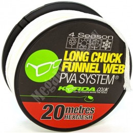 Сетка PVA запасная Korda Longchuck Funnel Web Hexmesh 20м