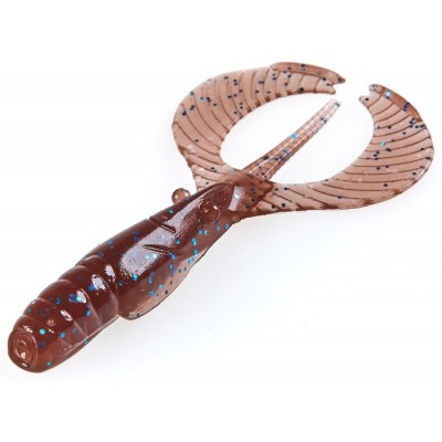Силиконовая приманка LUCKY JOHN Pro Series CURLY SHRIMP 2" цвет S19 (10шт)