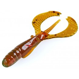 Силиконовая приманка LUCKY JOHN Pro Series CURLY SHRIMP 3" цвет PA16 (7шт)