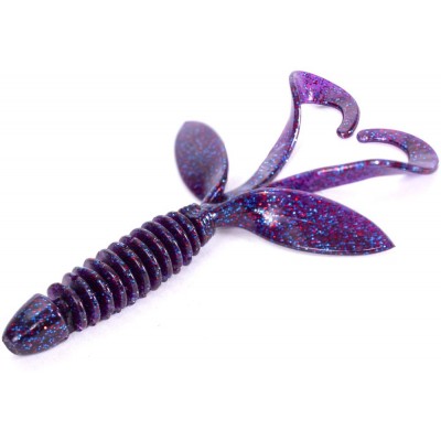 Силиконовая приманка LUCKY JOHN Pro Series HOGY TAIL 2,5" цвет S63 (9шт)