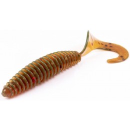 Силиконовая приманка Lucky John Pro Series ULTRAWORM Curly 3" цвет PA16 (7шт)