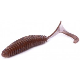 Силиконовая приманка Lucky John Pro Series ULTRAWORM Curly 3" цвет S19 (7шт)