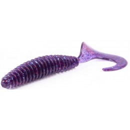 Силиконовая приманка Lucky John Pro Series ULTRAWORM Curly 3" цвет S63 (7шт)