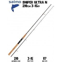 Спиннинг Salmo Sniper ULTRA N 15 210см 3-15гр Fast