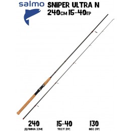 Спиннинг Salmo Sniper ULTRA N 40 240см 15-40гр Fast
