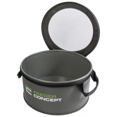 Ведро для прикормки и насадки Feeder Concept EVA WORM & GROUNDBAIT BUCKET 12л