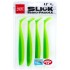 Силиконовая приманка LUCKY JOHN 3D Series SLICK SHAD PADDLE 4.5" цвет PG33 (4шт)