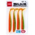 Силиконовая приманка LUCKY JOHN 3D Series SLICK SHAD PADDLE 4.5" цвет Z12 (4шт)