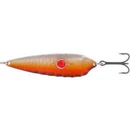 Блесна Kuusamo Kruunu 19гр цвет Sandlance, BL/O/S-S, UV (бусинка)