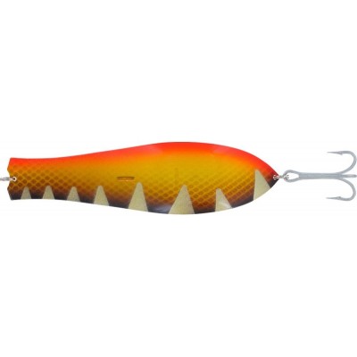 Блесна Kuusamo Professor 0 130 44гр цвет Smoked Herring, BL/Fye/BR/FR-C, UV (бусинка)