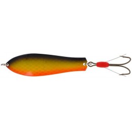 Блесна Kuusamo Professor 2 90 18гр цвет Tapas Olive, BL/G/O-B, UV незацепляйка